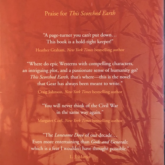 🔥🔥”THIS SCORCHED EARTH” - William Gear—NWOT🔥🔥 - Picture 6 of 11